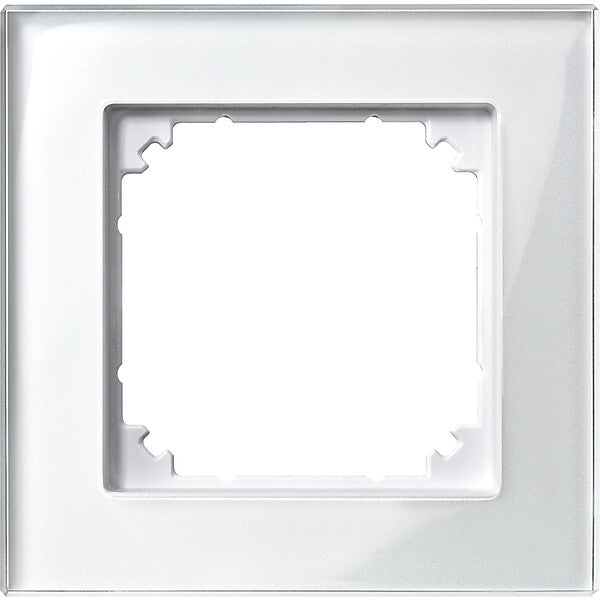 Merten Rahmen Glas 1f.bril/ws 489119